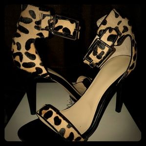 Vivian Leopard Print Platforms